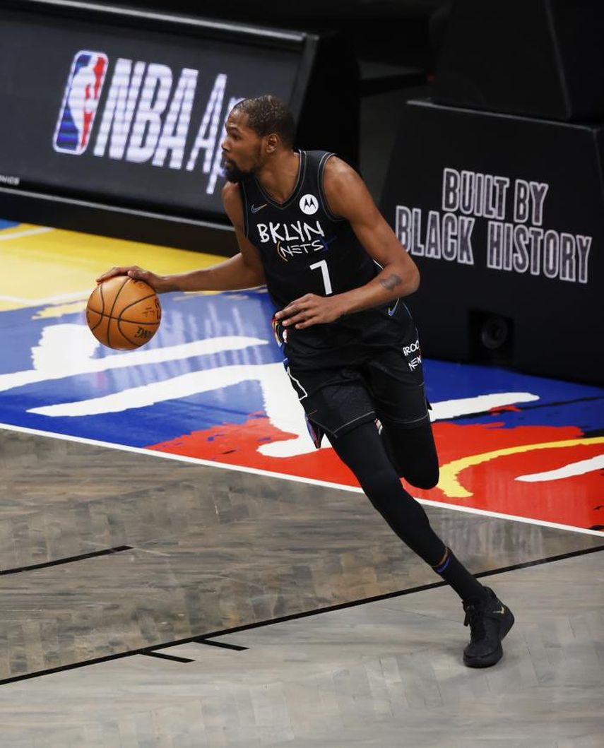97-127. Durant hace ganadores a Nets en partido reprogramado