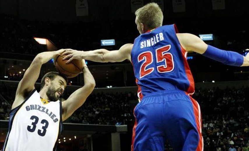 95-88. Marc Gasol volvió a estar dominante y los Grizzlies tienen la mejor marca