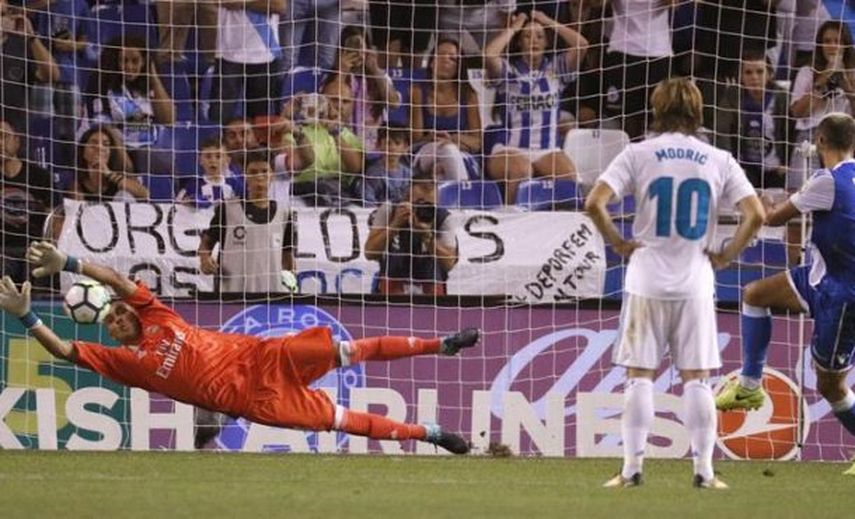 Los porteros, claves en el estreno triunfal del Real Madrid en Liga