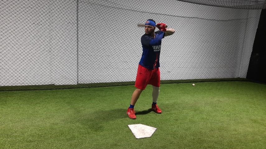 El utility capitalino Abraham Rodríguez es uno de los ocho peloteros que estarán haciendo su estreno con la Selección Mayor de Béisbol en el Clasificatorio de Argentina. Foto: Aurelio Ortiz