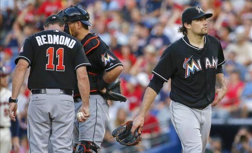 4-3. Álvarez conduce el triunfo de los Marlins