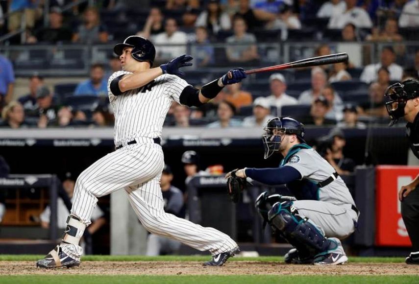El dominicano Gary Sánchez vuelve a ser baja con lesión en la ingle derecha
