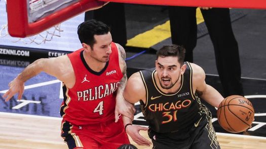 129-116. LaVine y Bulls consiguen marcas en triples