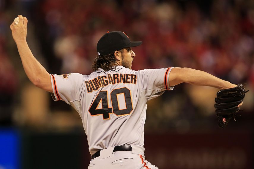 Bumgarner será el abridor de los Gigantes en el primer juego de la Serie Mundial