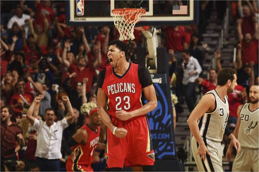Pelicans dejan a los Spurs sin título y a los Thunder sin playoffs