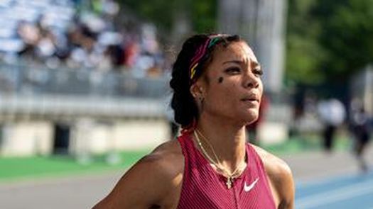 Gianna Woodruff fue segunda en la Diamond League