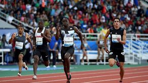 Usain Bolt ganó en Londres