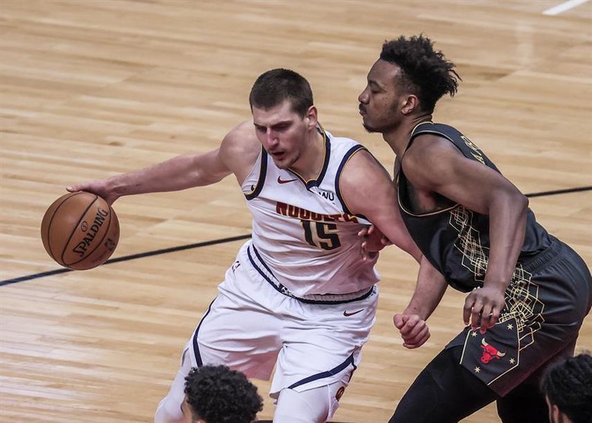 106-96. Jokic, 25 puntos y séptimo triunfo de los Nuggets; Campazzo, titular