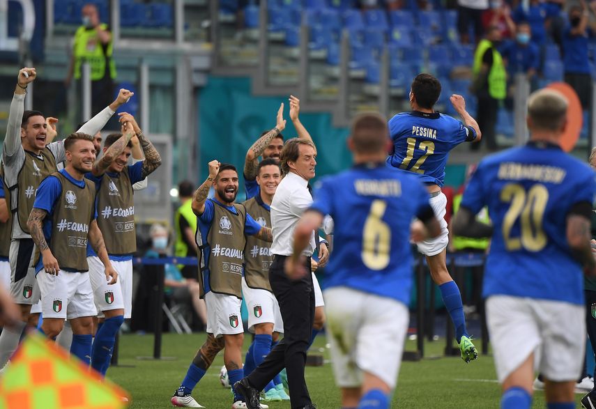 1-0. Italia, a Wembley