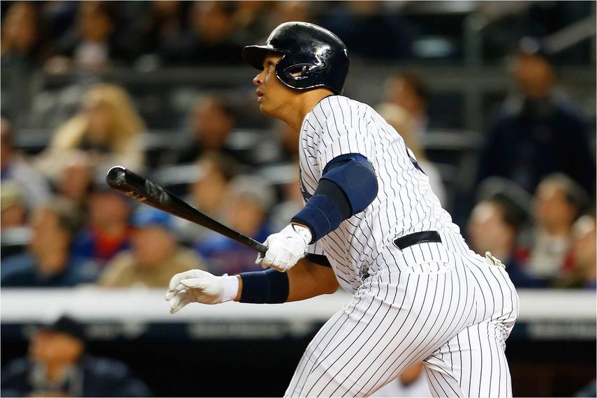 6-4. Rodríguez conecta un jonrón en el triunfo de los Yanquis