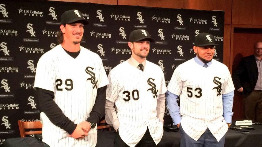 Los Medias Blancas presentan a Melky Cabrera, Samardzija y Robertson