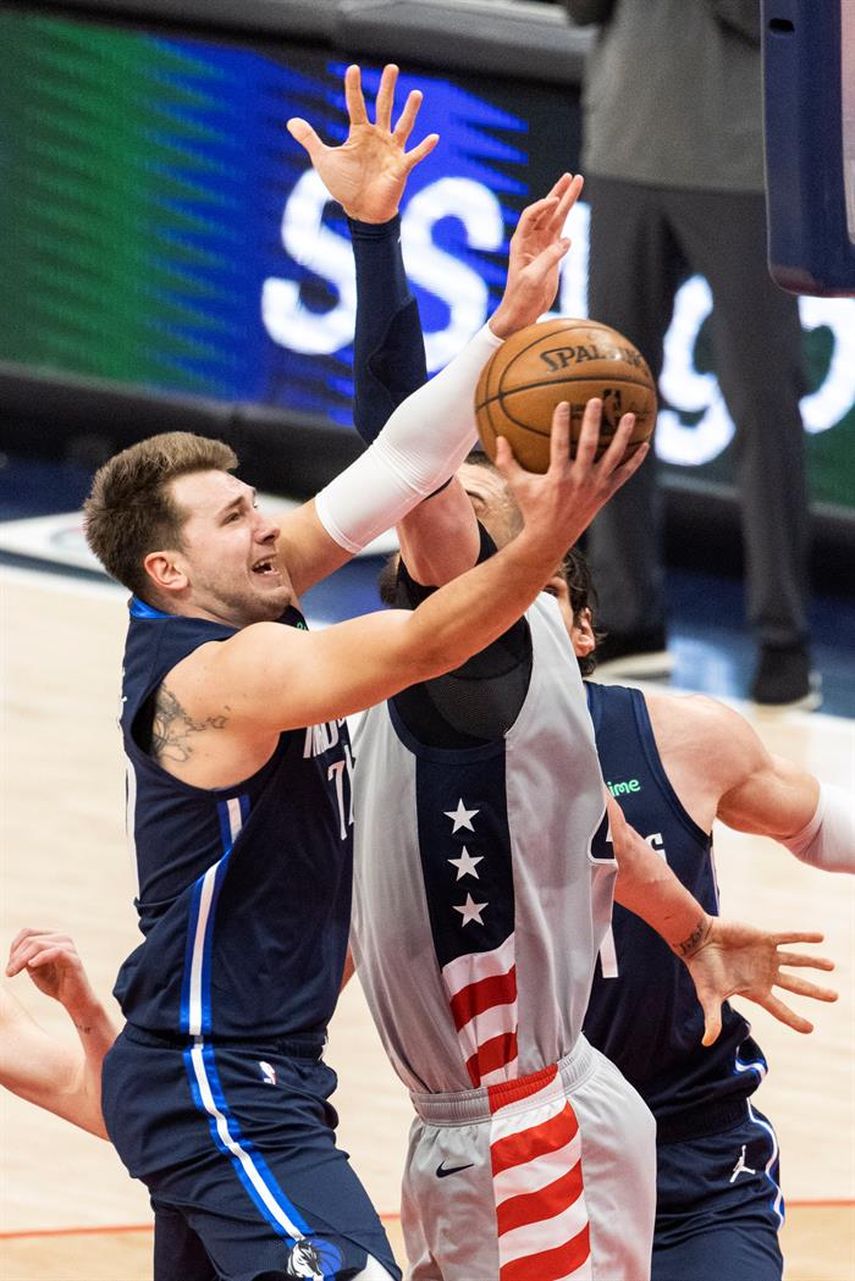 87-109. Ante los Wizards, Doncic y los Mavericks reivindican su condición de líderes