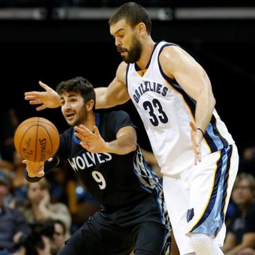 Marc y Rubio, duelo sin inspiración encestadora; ganaron Rodríguez e Ibaka