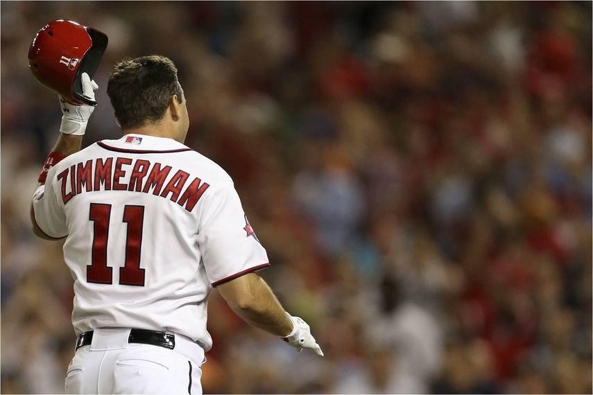 8-6. Zimmerman castiga con jonrón a los Yankees, en triunfo de los Nationals