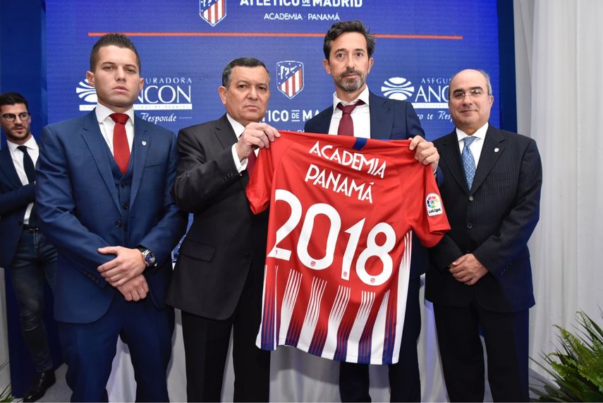 Atlético Madrid llega a Panamá