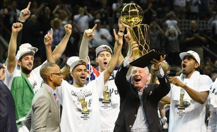 104-87. Los Spurs se exhiben y destronan a los Heat del reinado de la NBA
