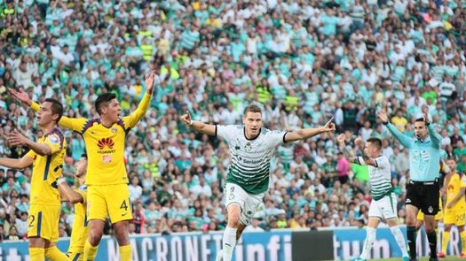 Argentino Julio Furch encabeza goleada del Santos Laguna por 4-1 al América