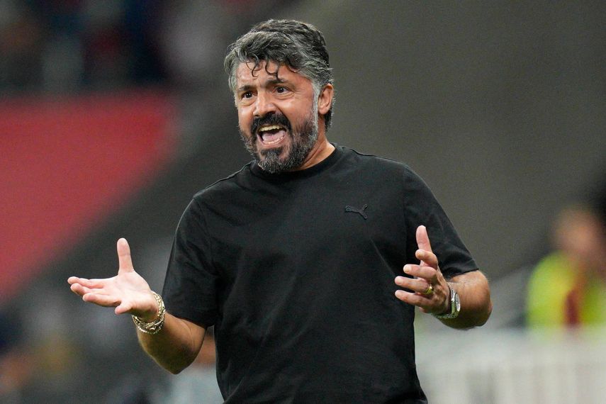El Olympique de Marsella ha rescindido a Gennaro Gattuso de sus labores tácticas.