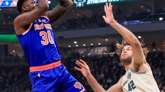 110-97. Randle lidera a Knicks mientras que Irving no jugó por muerte Bryant