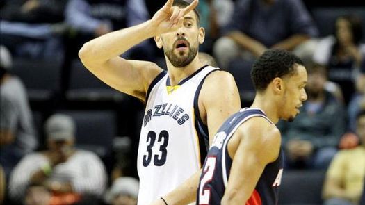 Marc Gasol pudo con los Cavaliers sin James, ganaron los Lakers sin Bryant