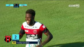Tercer gol de Freddy Góndola con Liga Deportiva Alajuelense en Costa Rica