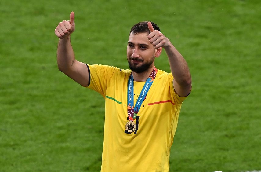 El portero de la selección italiana Donnarumma ficha por el PSG hasta 2026