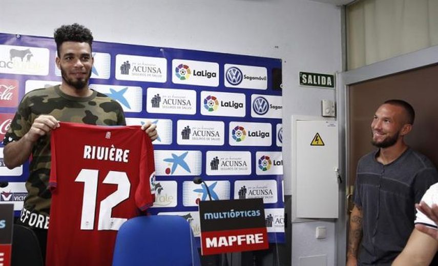 Riviere: Acepté la oferta de Osasuna para jugar y descubrir Liga española