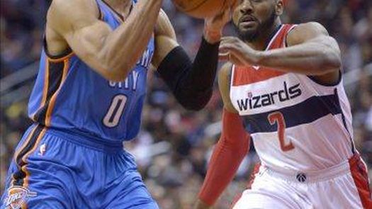 104-97. Westbrook aportó un triple-doble en la victoria de los Thunder