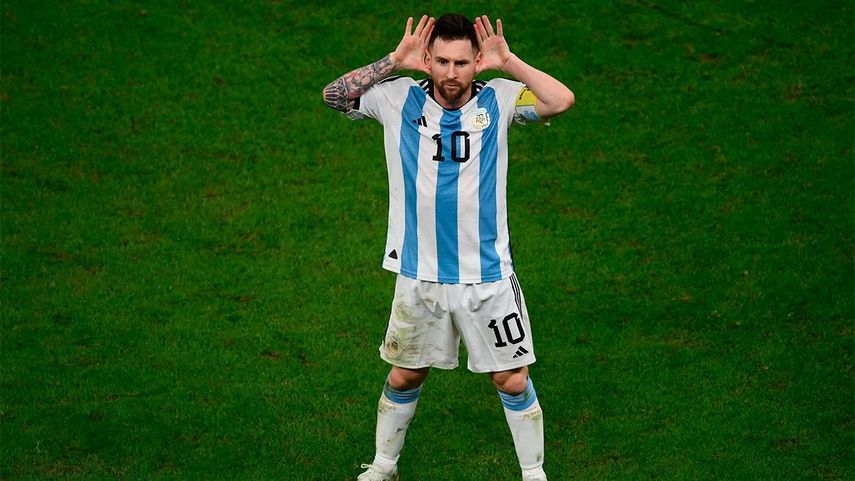 Messi iguala otro récord del Mundial