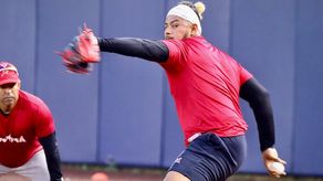 El derecho Jaime Barría podría ser el primer abridor que designe José Mayorga por Panamá ante Países Bajos en el Premier 12. Foto: Cortesía/Fedebeis