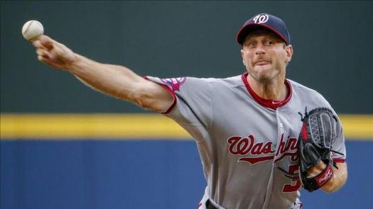 5-0. Scherzer detiene la mala racha de los Nacionales