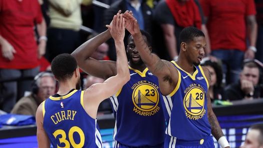 117-119. Curry y Green ponen a los Warriors en las Finales con barrida a los Trail Blazers