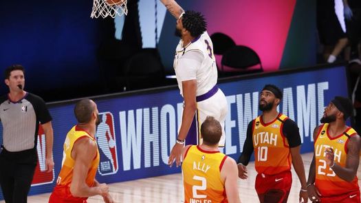 Davis rescata a Lakers; Porter Jr. a Nuggets; Raptors vuelven a ganar