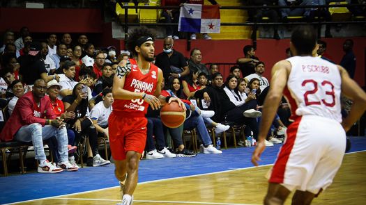 Jhivvan Jackson lideró la ofensiva de Panamá. Foto: Ricardo Dormoi / Agencia Ochenta y Siete