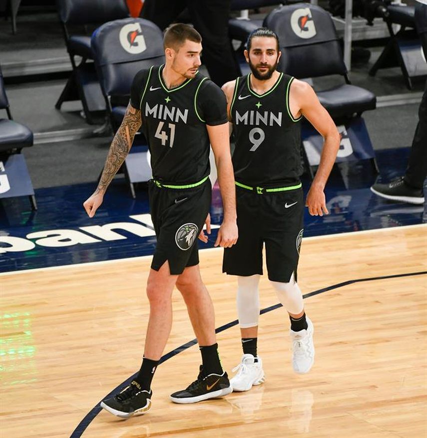 119-111. Rubio y Hernangómez brillan en la victoria de los Timberwolves sobre los Hawks