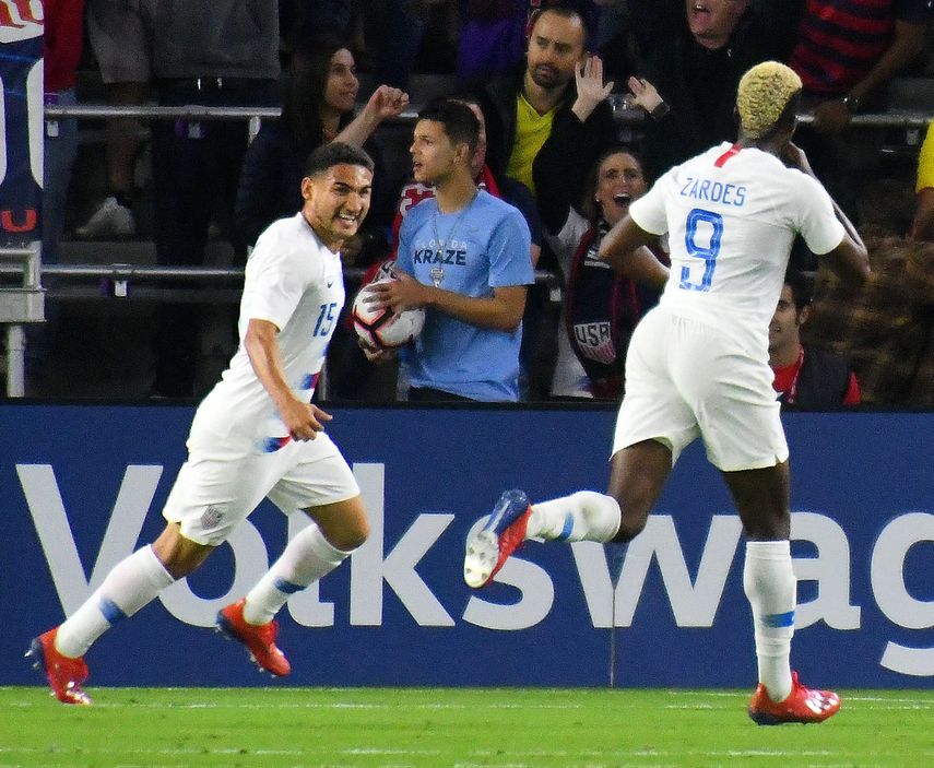 1-6. Estados Unidos, con doblete de Dike, vence a Martinica y pasa a cuartos