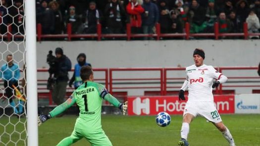 2-0. El Lokomotiv estrena su casillero y elimina al Galatasaray