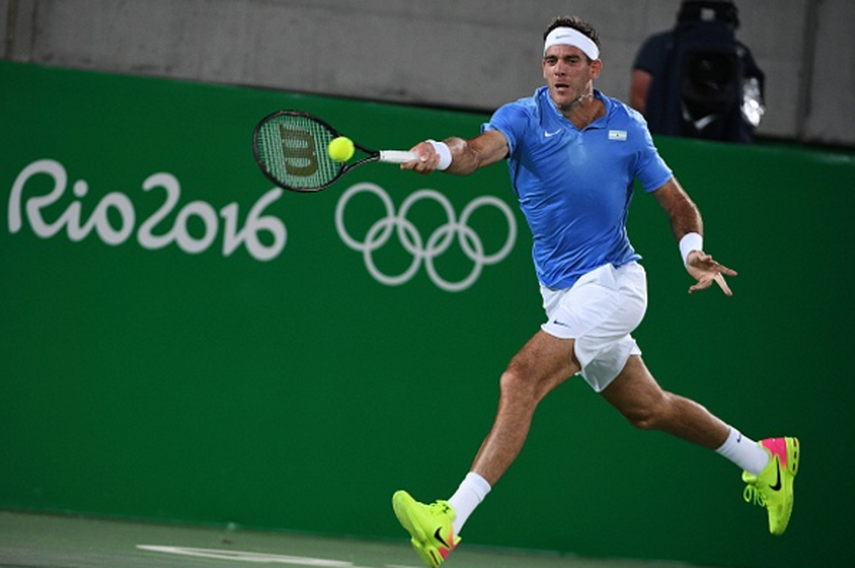 Juan Martín del Potro durante los Juegos Olímpicos Río 2016