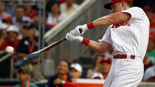 9-6. Hoskins pega jonrón y Filis reparten honores con Mets en doble cartelera
