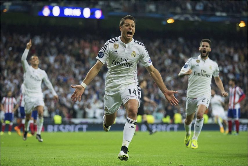 1-0. Chicharito mete al Real Madrid en semifinales