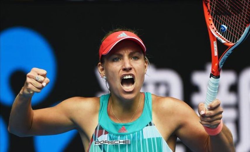 La alemana Angelique Kerber alcanza las semifinales