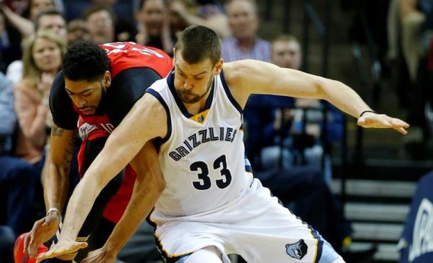 Marc Gasol coquetea con triple-doble en una noche de derrotas y frustraciones