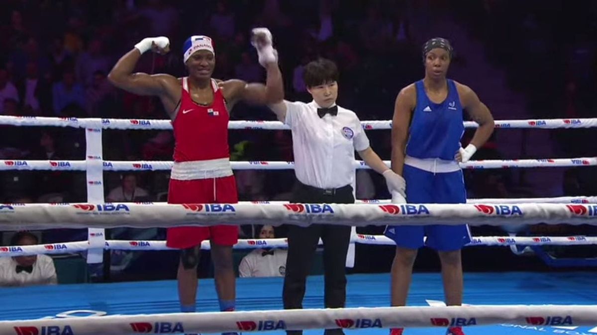 Atheyna Bylon venció a la francesa Davine Michel por decisión unánime y clasificó a la final del Mundial Femenino de la IBA, donde enfrentará a la canadiense Tammara Thibeault