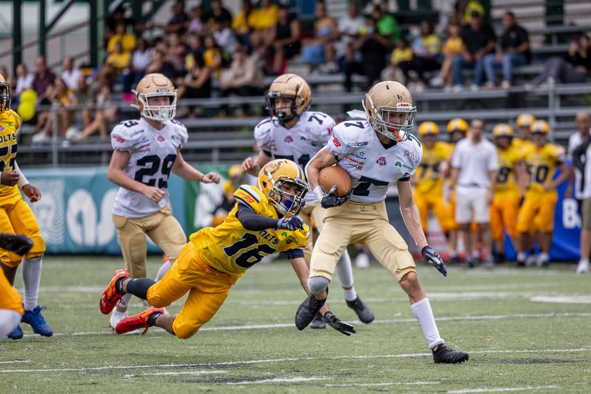 Recapitulación de la sexta jornada de la categoría Contact Juvenil masculino de la KFL.&nbsp;