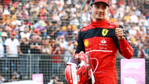 Charles Leclerc saldrá primero este domingo en el Gran Premio de Australia de la Fórmula 1