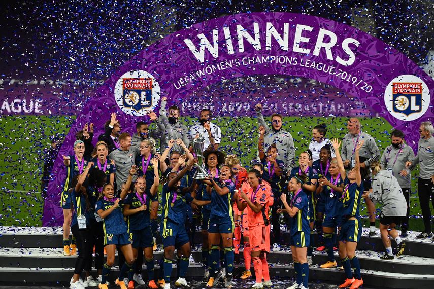 1-3. El Olympique de Lyon, campeón de Europa por séptima vez