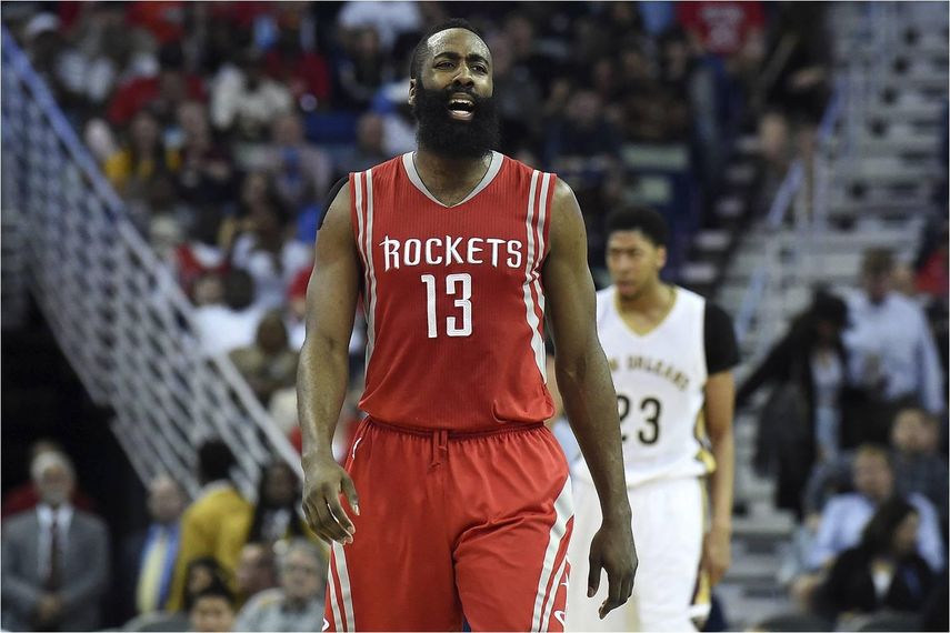 93-95. Harden acerca a los Rockets al liderato de su división