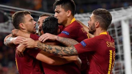 3-0. El Roma arrolla al CSKA Moscú al ritmo de Dzeko