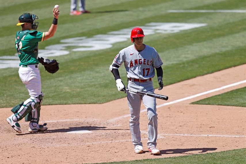 5-4. Ohtani jonronea, lidera las Mayores e impone marca