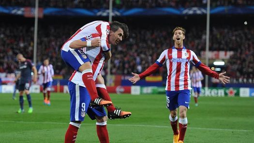 4-0. Un gran Atlético vuela a octavos con tres goles de Mandzukic